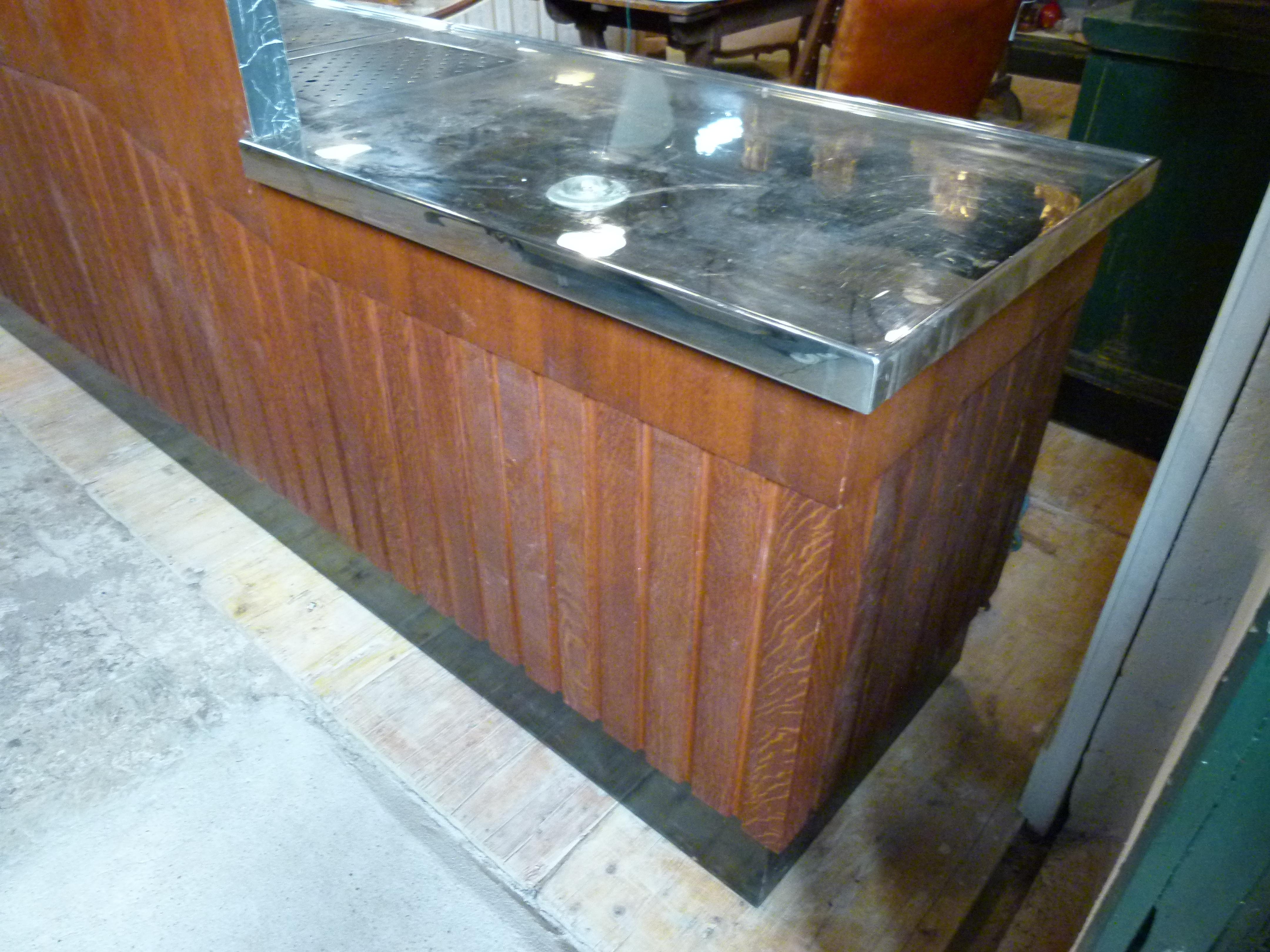 Large Art Deco Style Bar Counter 10
