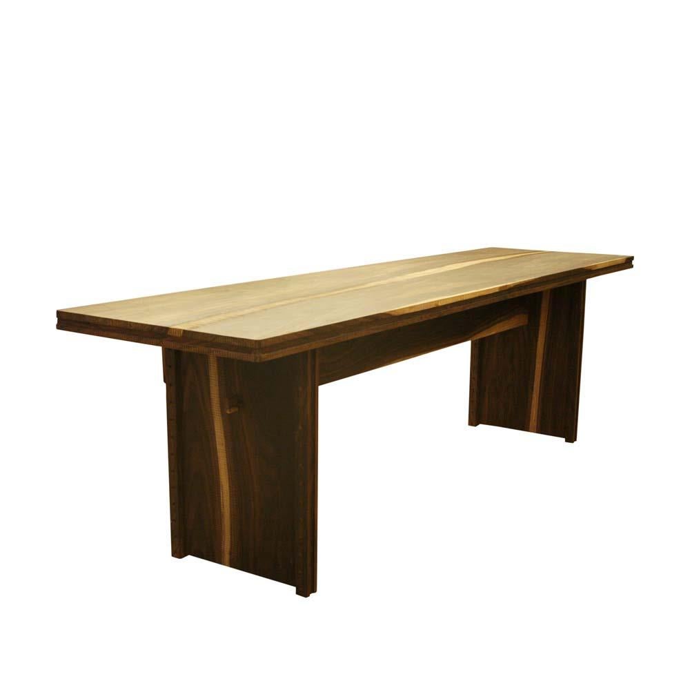 Modern Early 2000 Impressive Wooden Dining Table Italian Design by Anacleto Spazzapan