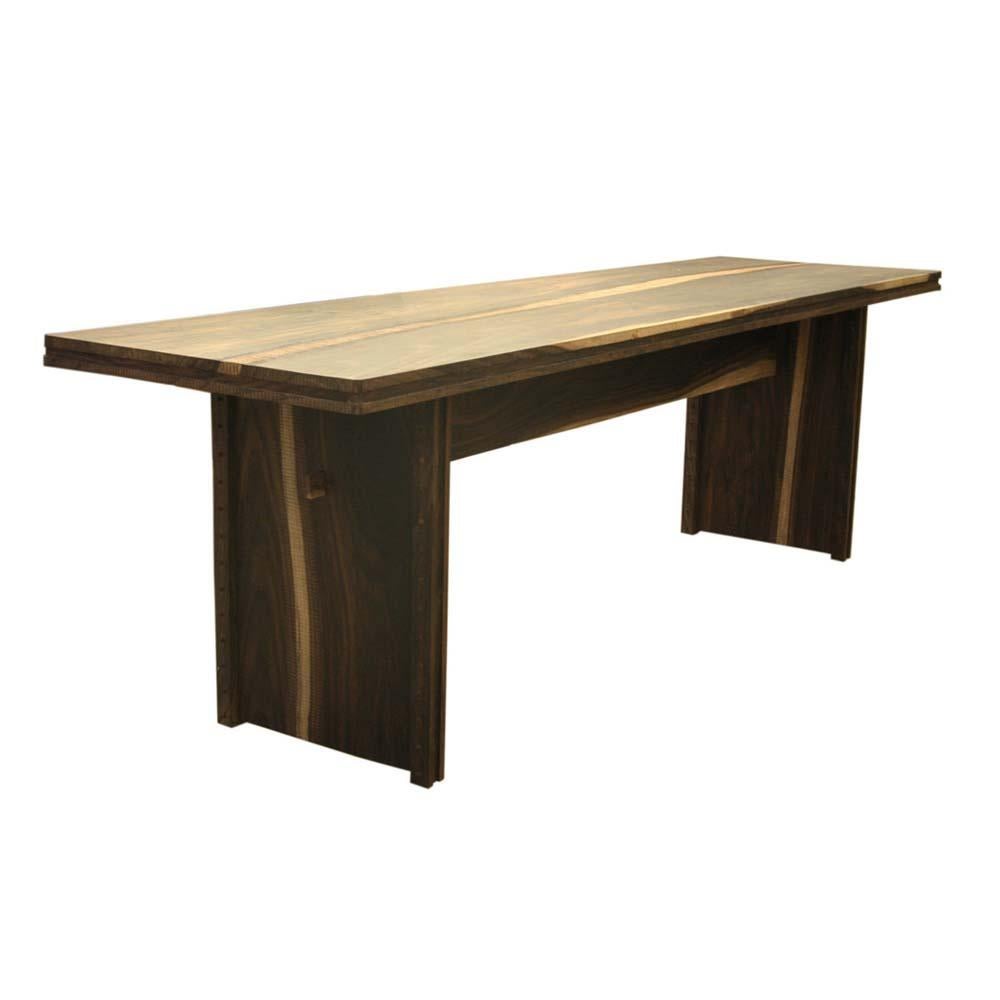 XXIe siècle et contemporain Impressionnante table à manger en bois de conception italienne d'Anacleto Spazzapan, début 2000 en vente