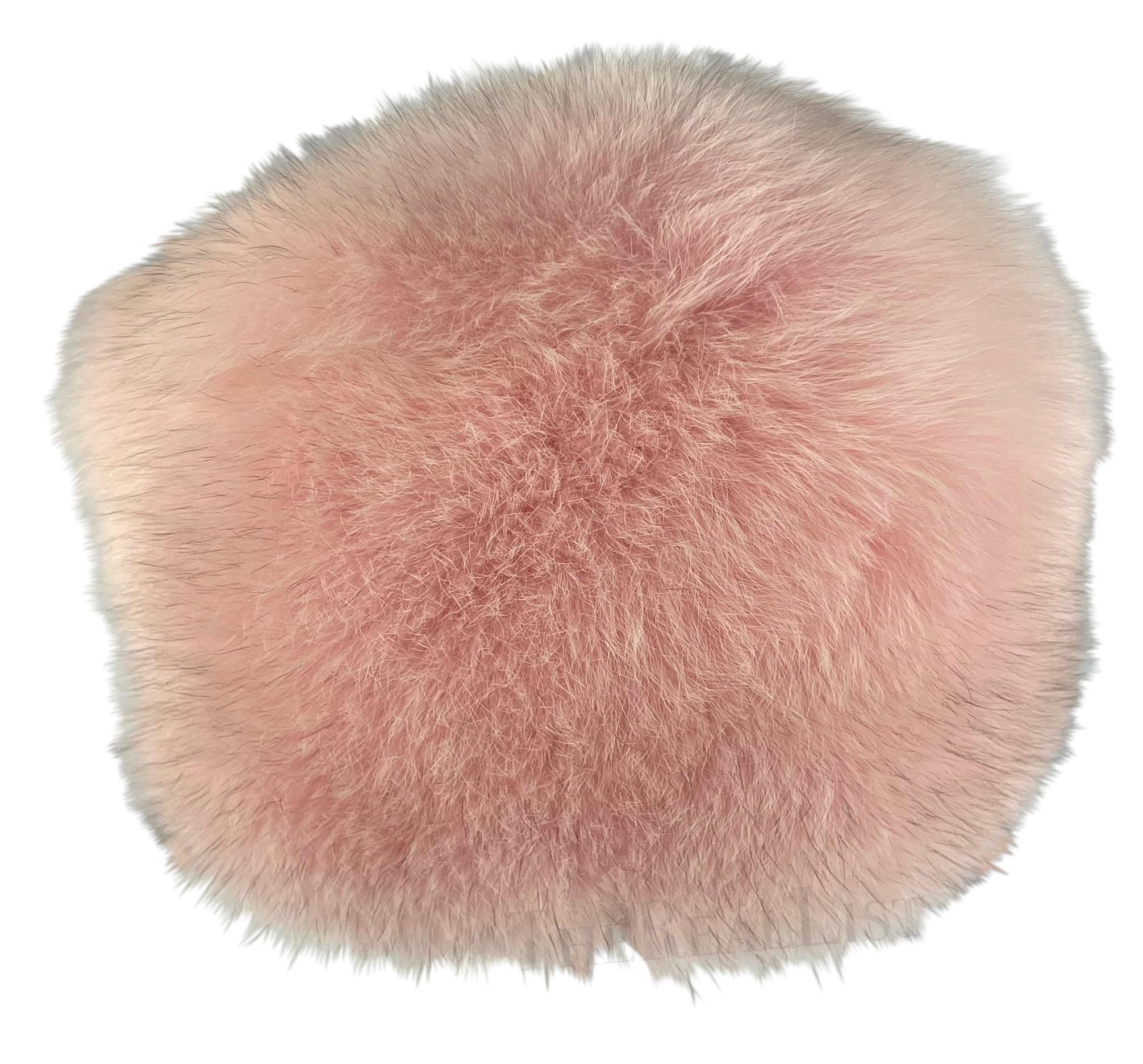 burberry fur hat