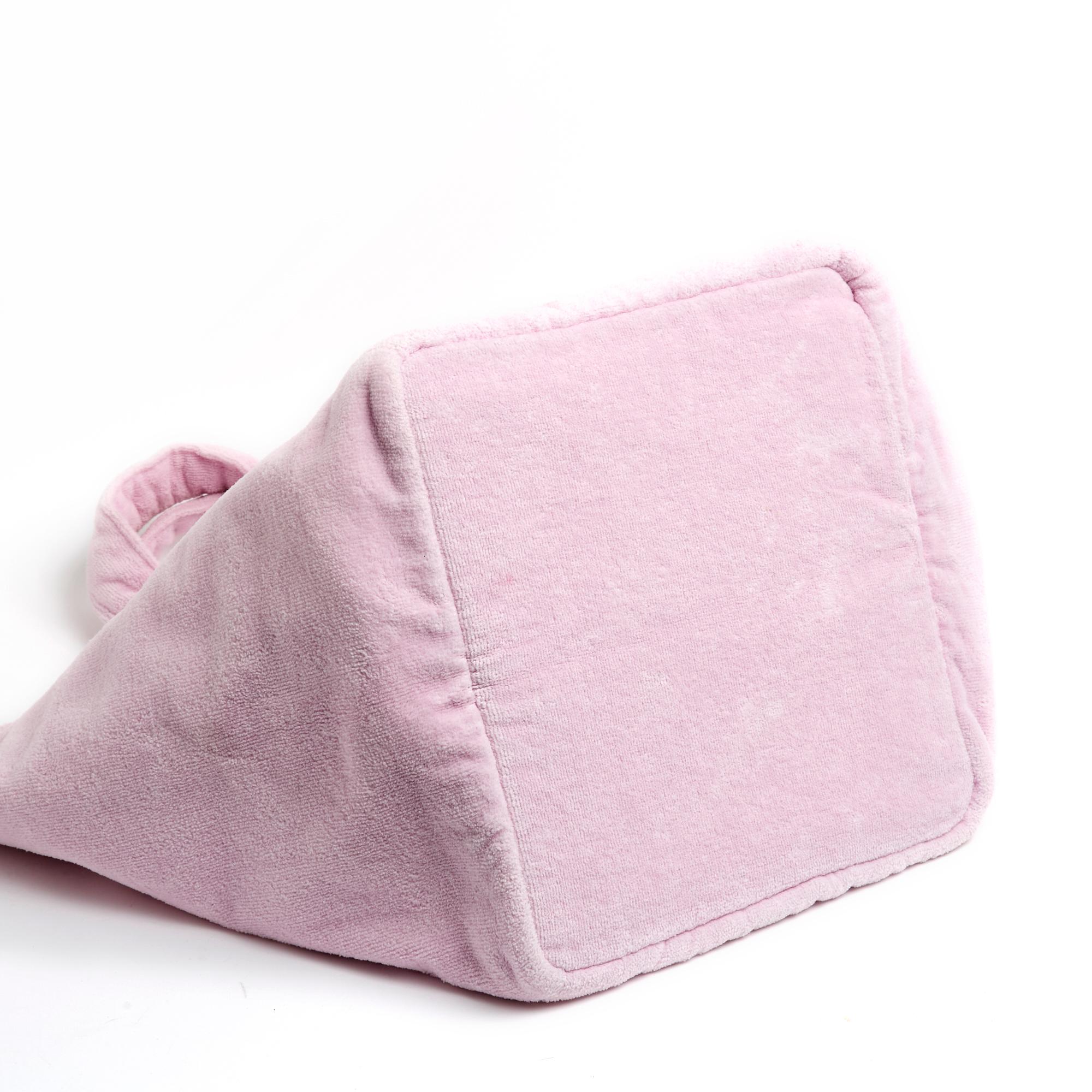 Women's or Men's Early 2000s Chanel Pink Terrycloth CC Tote Bag