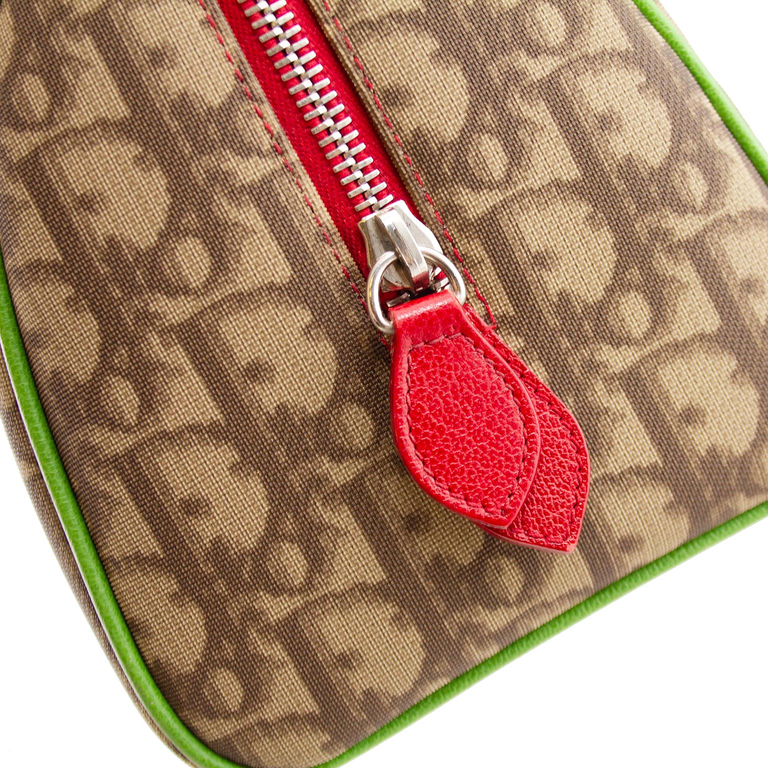 Donna Borsa Boston della collezione Rasta di Christian Dior dei primi anni 2000