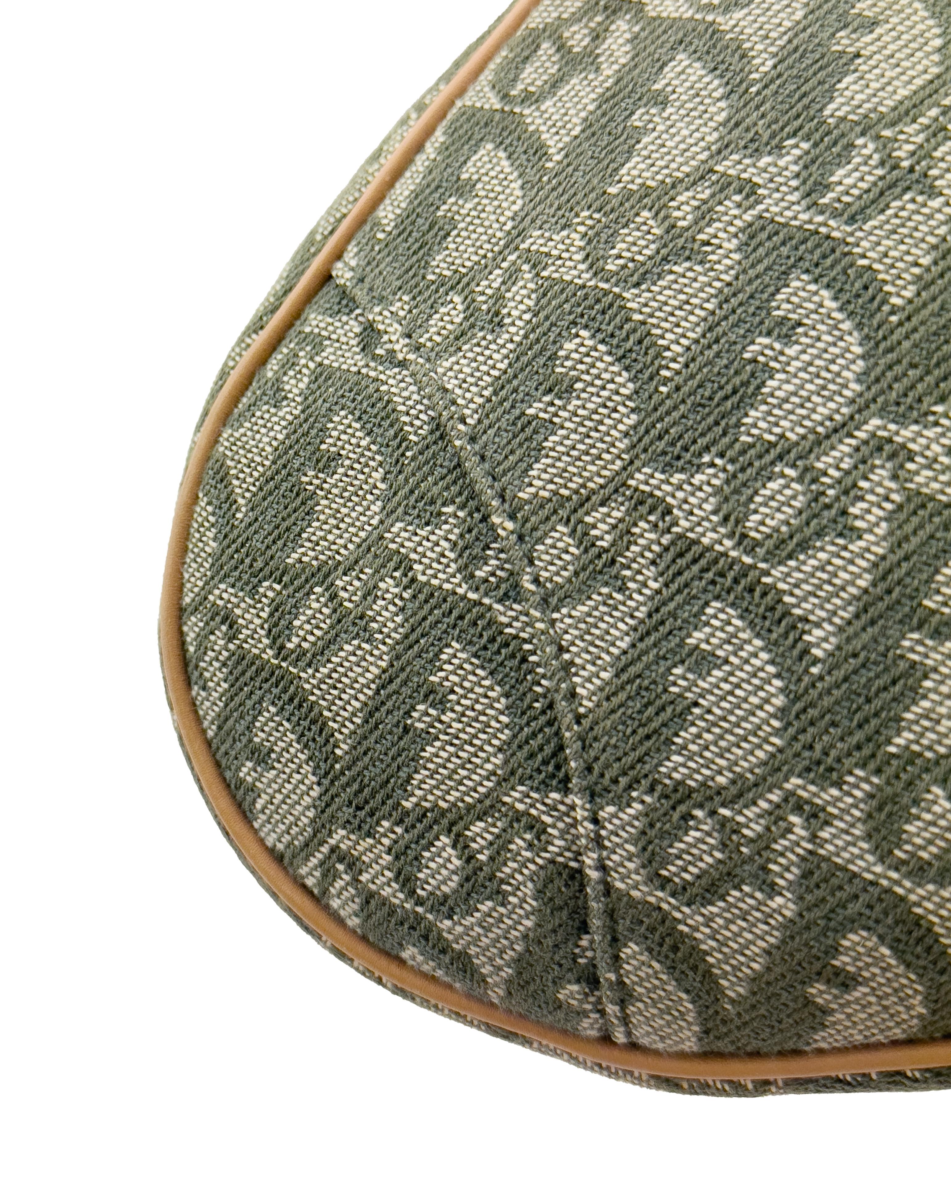 Femenino o masculino Pochette Diorissimo de principios de la década de 2000 en monograma verde en venta