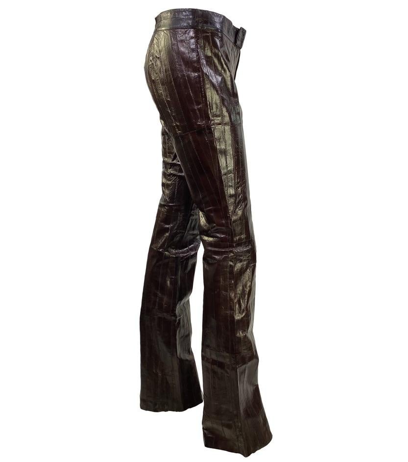 2000s leather pants