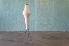 Early 2000s Isamu Noguchi Akari 14A Floor Lamp