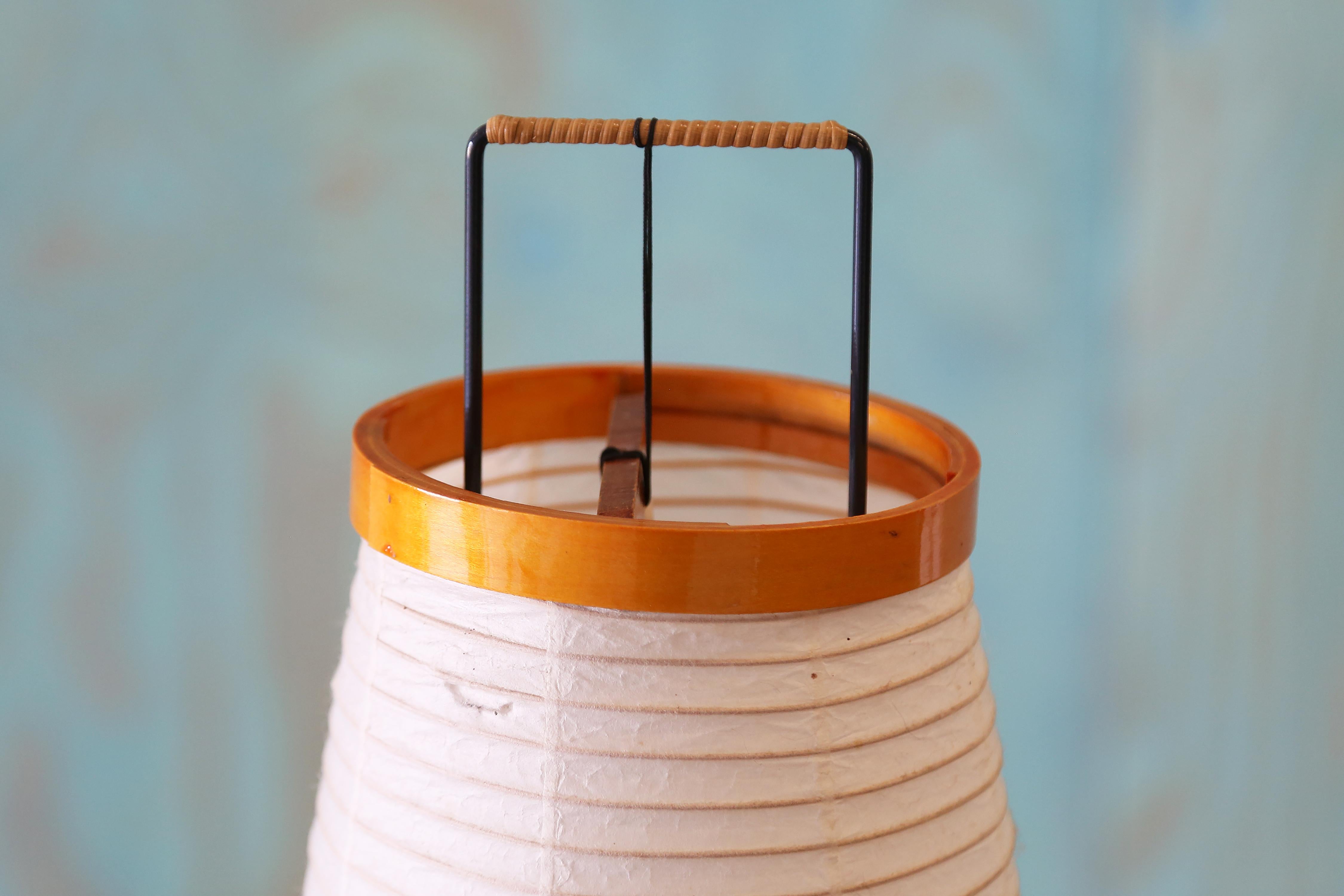 Mid-Century Modern Early 2000s Isamu Noguchi Akari 14A Floor Lamp