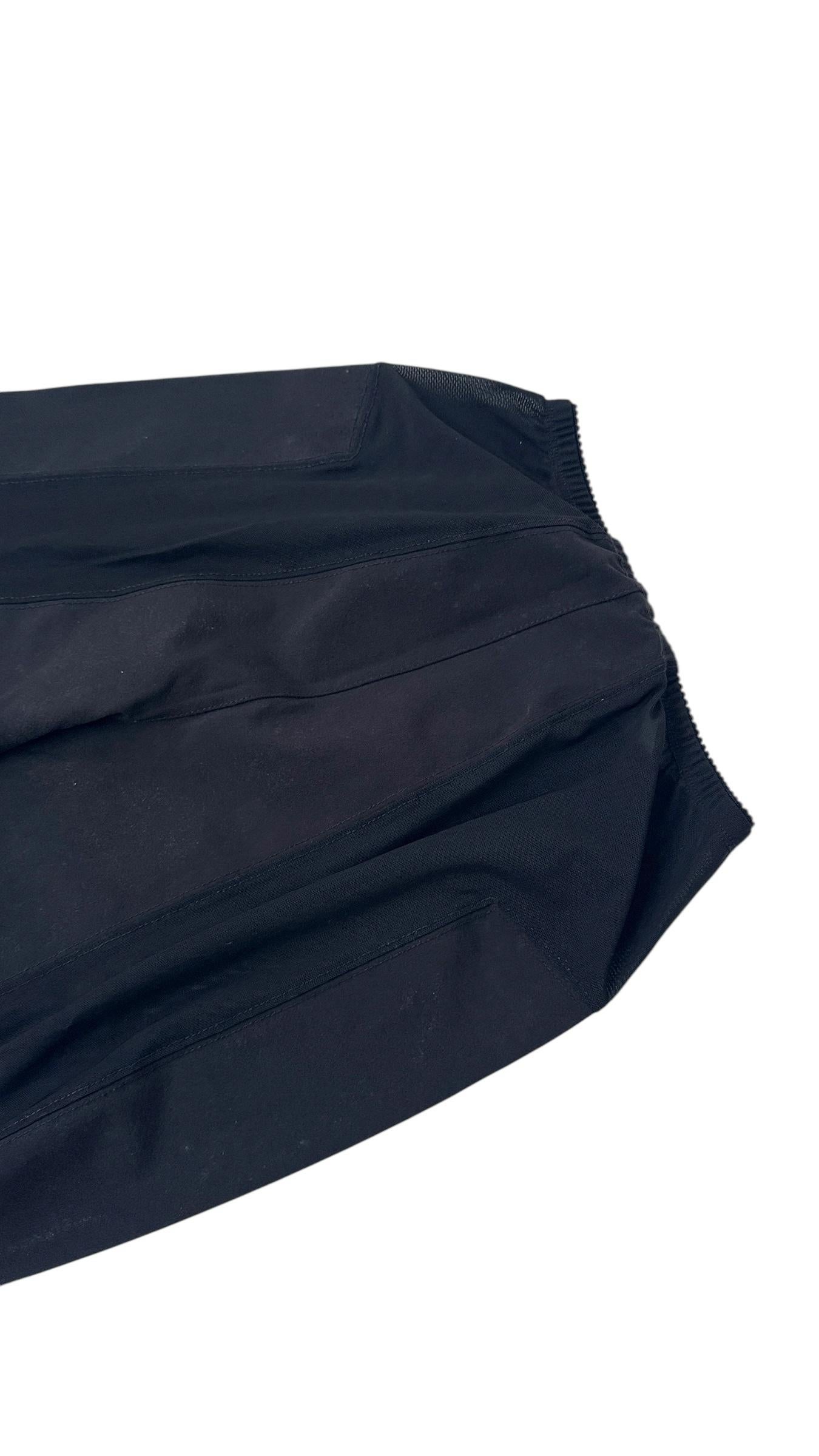 Début des années 2000 Marithé + François Girbaud Leggings extensibles noirs à empiècements en maille en vente 2