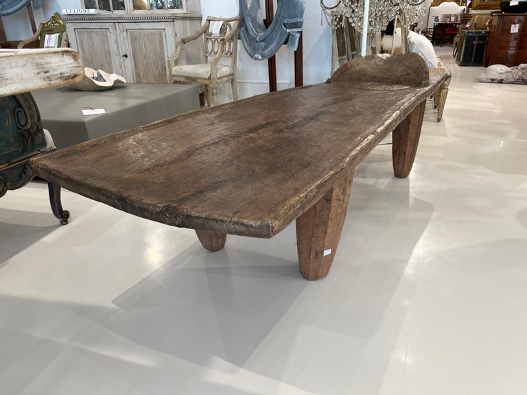 Early 20c African Bench For Sale at 1stDibs