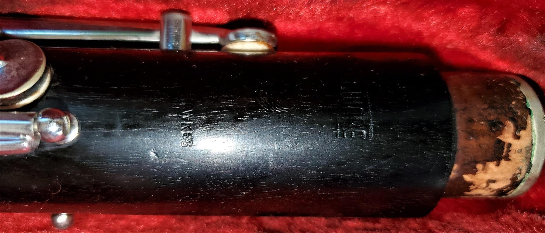 Early 20th Century Boosey & Hawkes The Edgeware Clarinet in Case 3