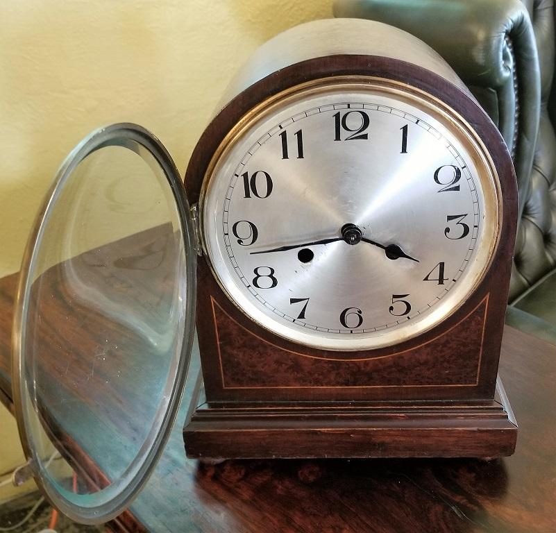 Early 20th Century British 8 Day Movement Mantel Clock 2