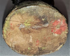 Early 20th Century Cambodian Polychrome Female Figurine