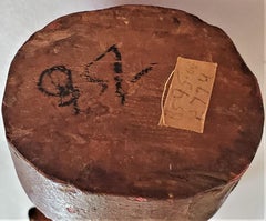 Early 20th Century Cambodian Polychrome Male Figurine