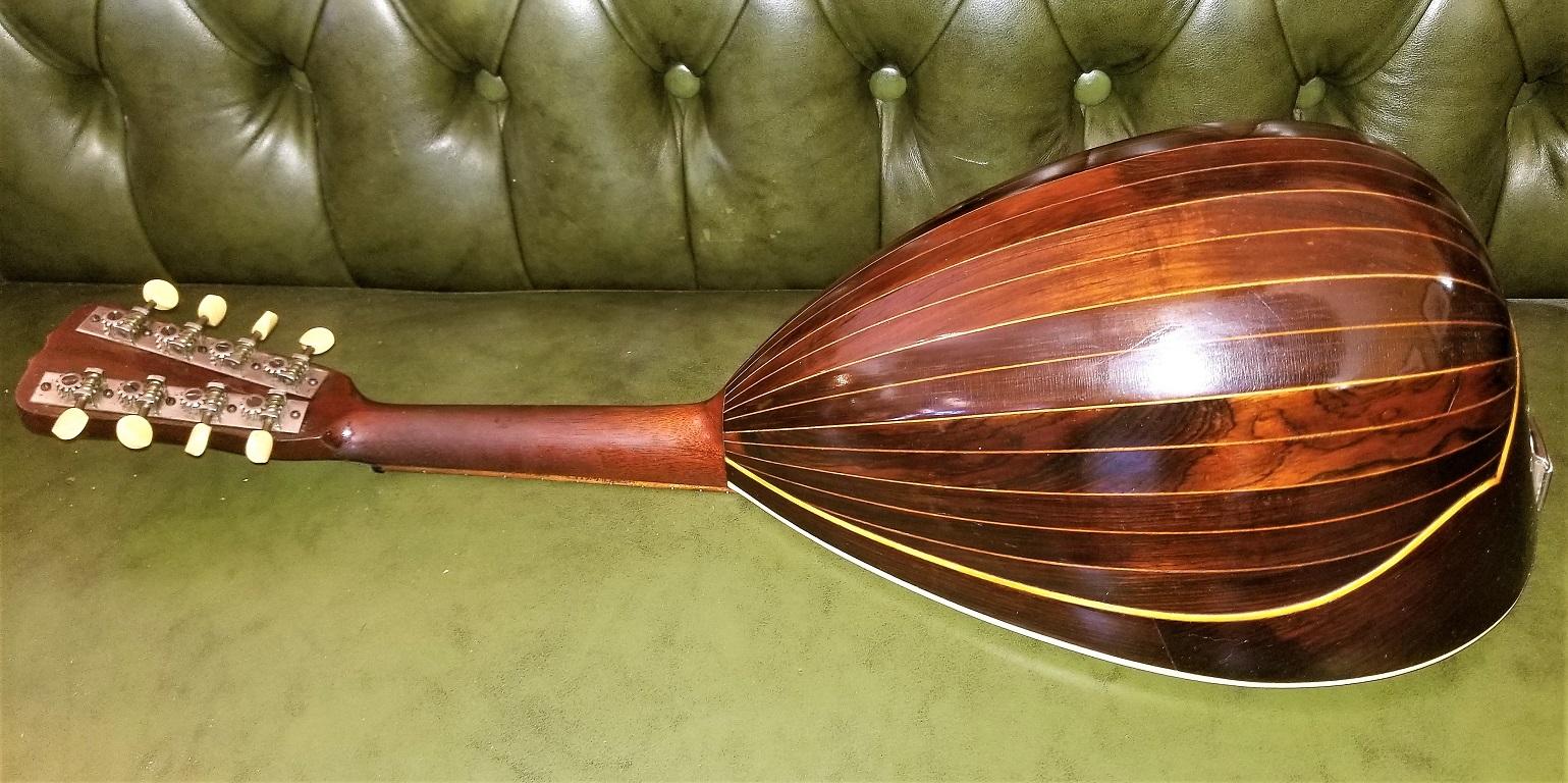 Early 20th Century Italian Mandolin with Original Case 4