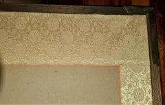 Exceptional Early 20C Korean 8 Panel Hand-painted Silk Screen/Divider