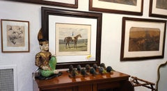 Early 20C Mounted Duck Decoy Heads 1