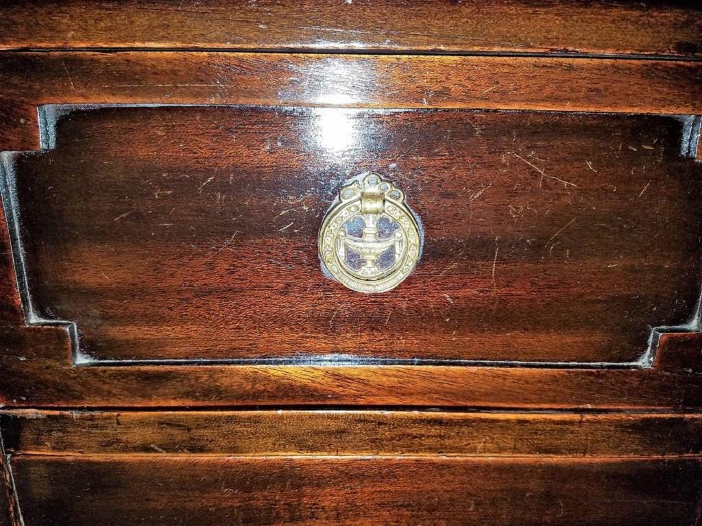 Early 20th Century Pair of Mahogany Sheraton-Adams Style Nightstands 3