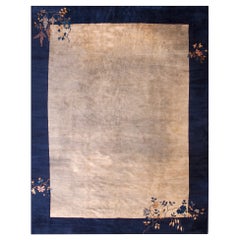 Tapis chinois de Pékin du début du 20ème siècle ( 9'2" x 11'10" - 280 x 350 )