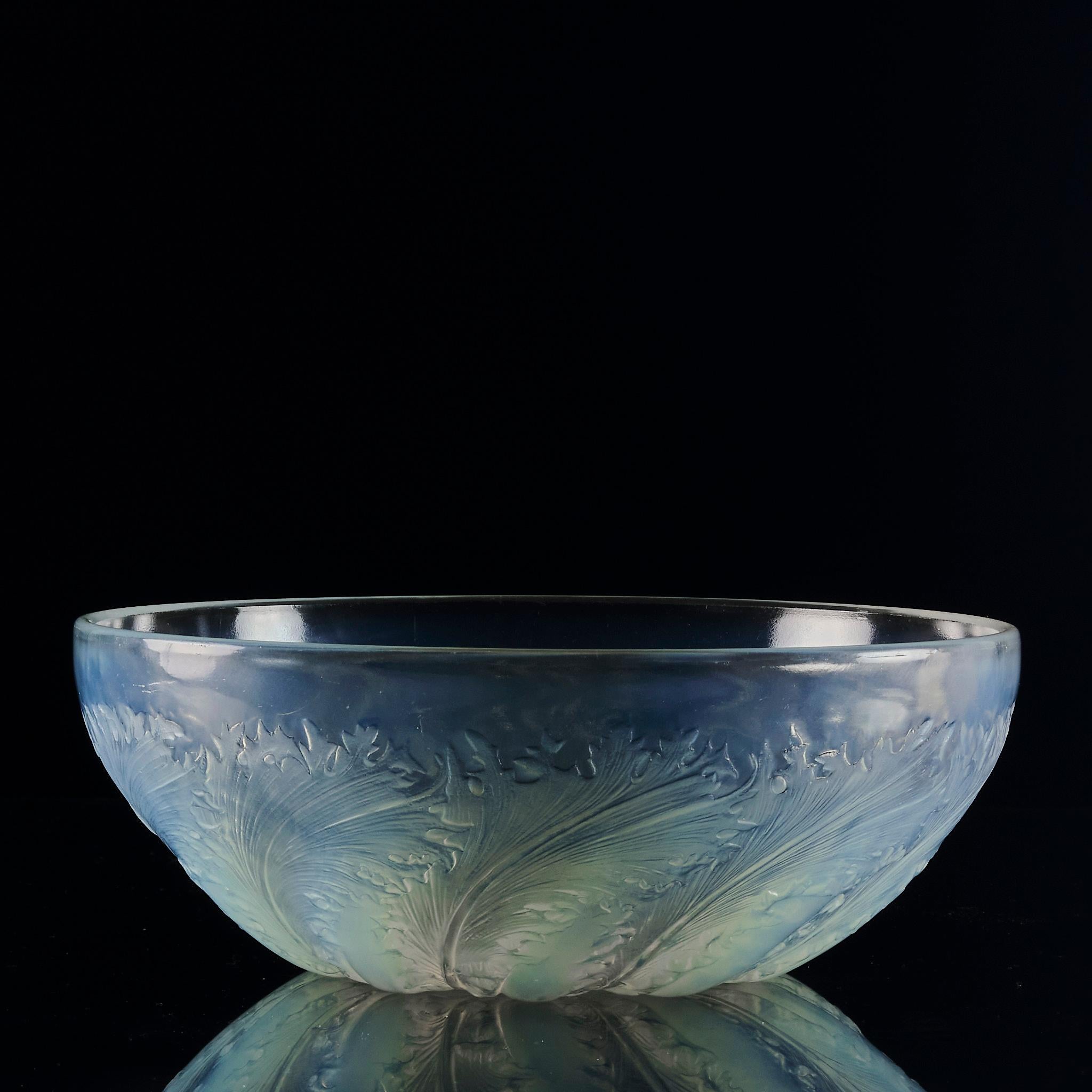 Molded Early 20th Art Deco bowl entitled 