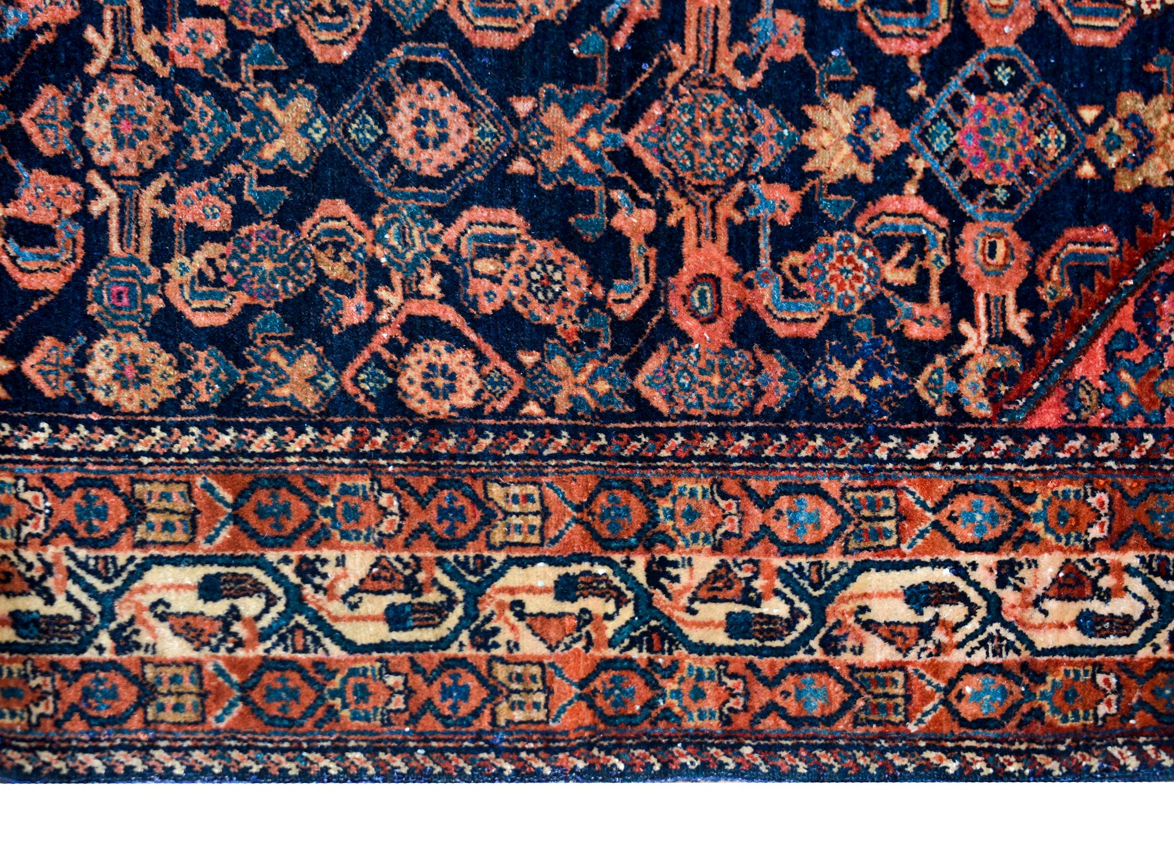 Wool Early 20th Bibikibad Rug For Sale