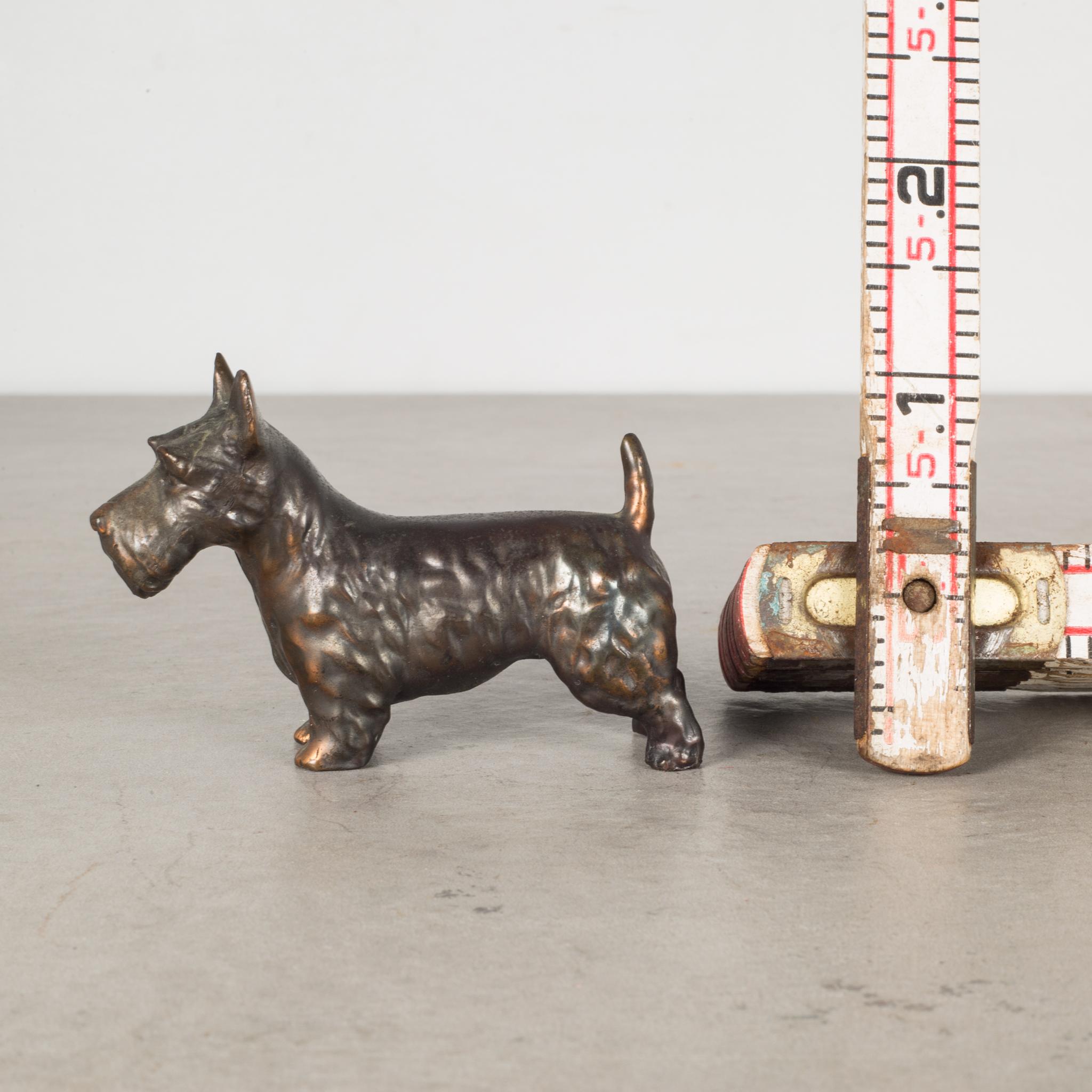 Early 20th Bronze Scotty Dogs by Trophy Craft, circa 1940s 2