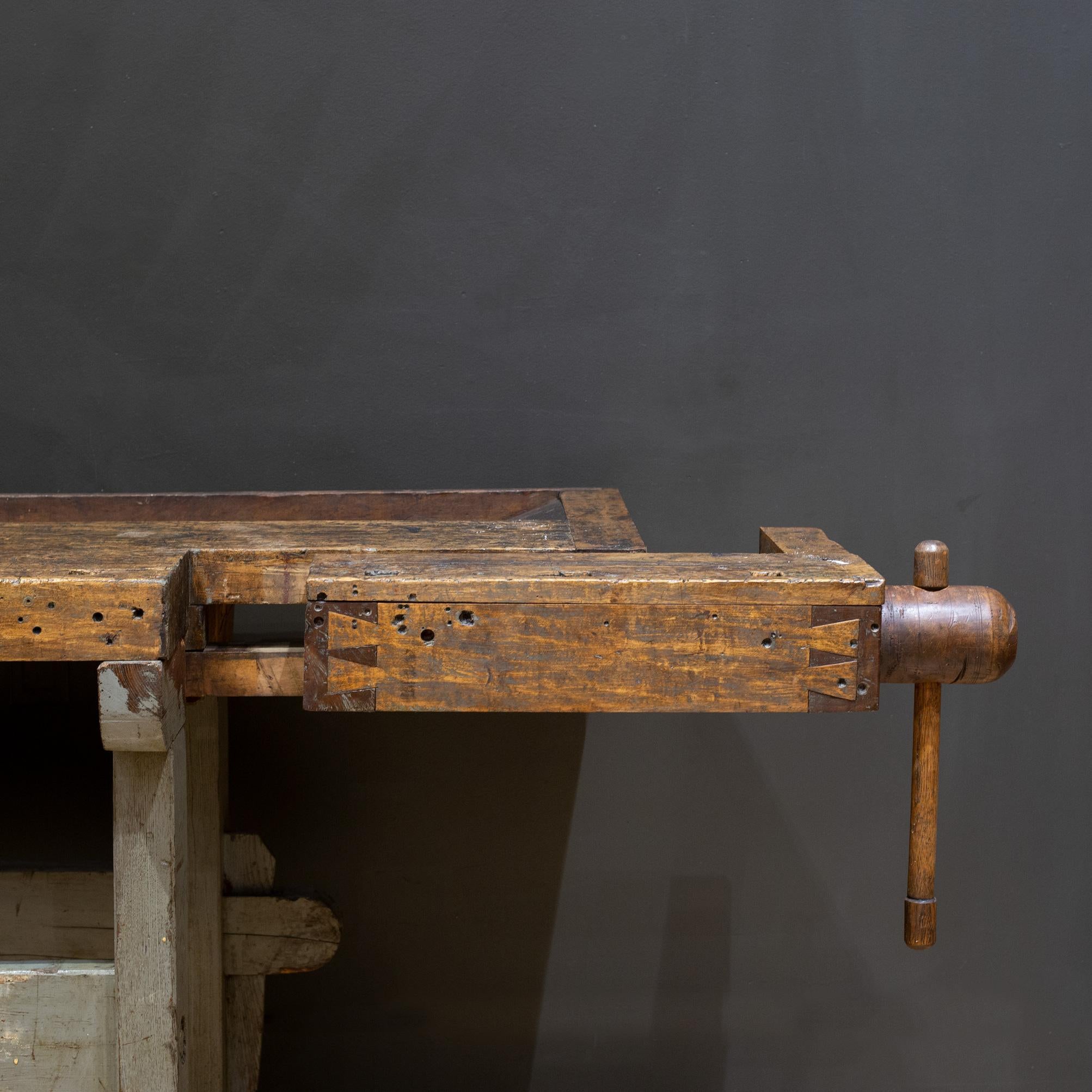 Late 19th c. American Carpenter's Workbench, c.1900 For Sale 1