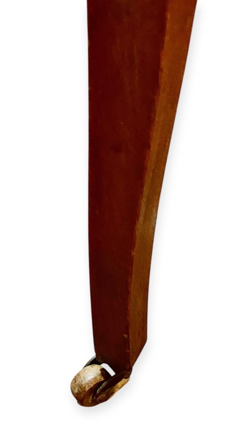 Early 20th C American Inlaid Mother Of Pearl Mahogany Art Nouveau Bench en vente 10
