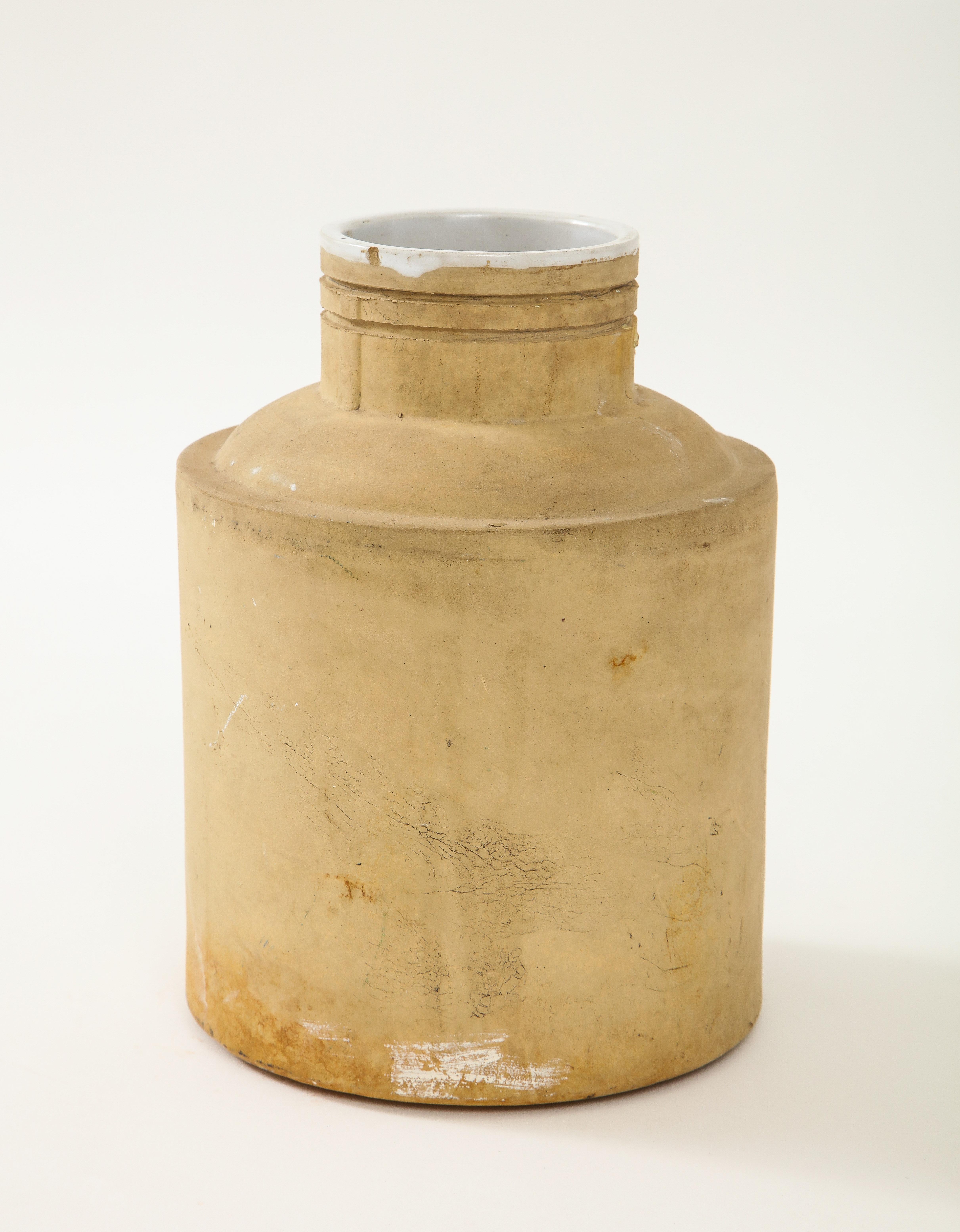 Early 20th Century American Interior Glazed Storage Vessel In Good Condition For Sale In Brooklyn, NY