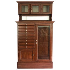 Early 20th C. Antique Dental Cabinet