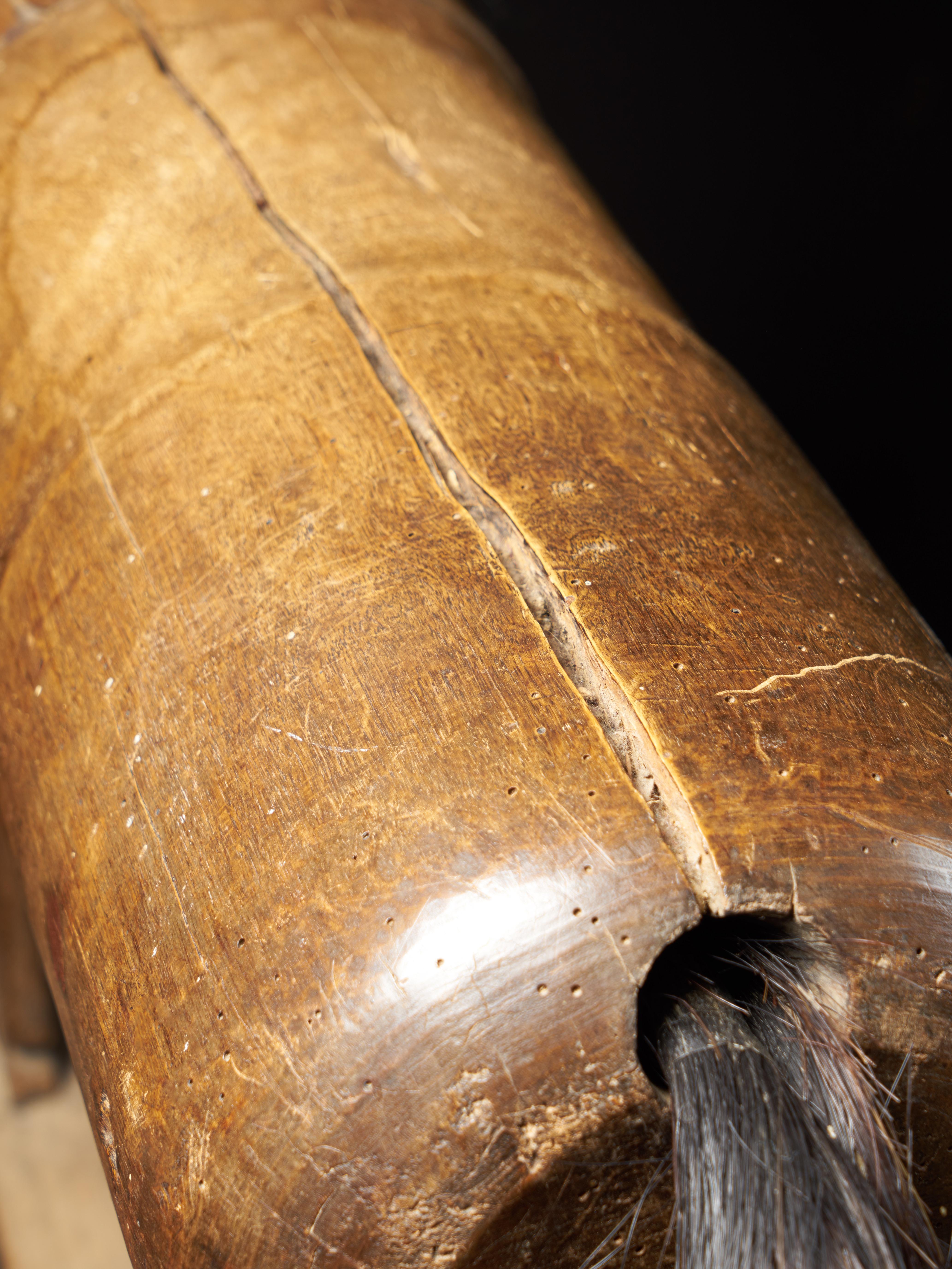 Début du 20e siècle:: Cheval à bascule en bois ancien en vente 5