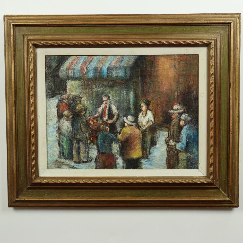 Artist: Ashcan School

Age: 1900 - 1950

Medium: Oil on Canvas

Unframed Dimensions: 12 1/4