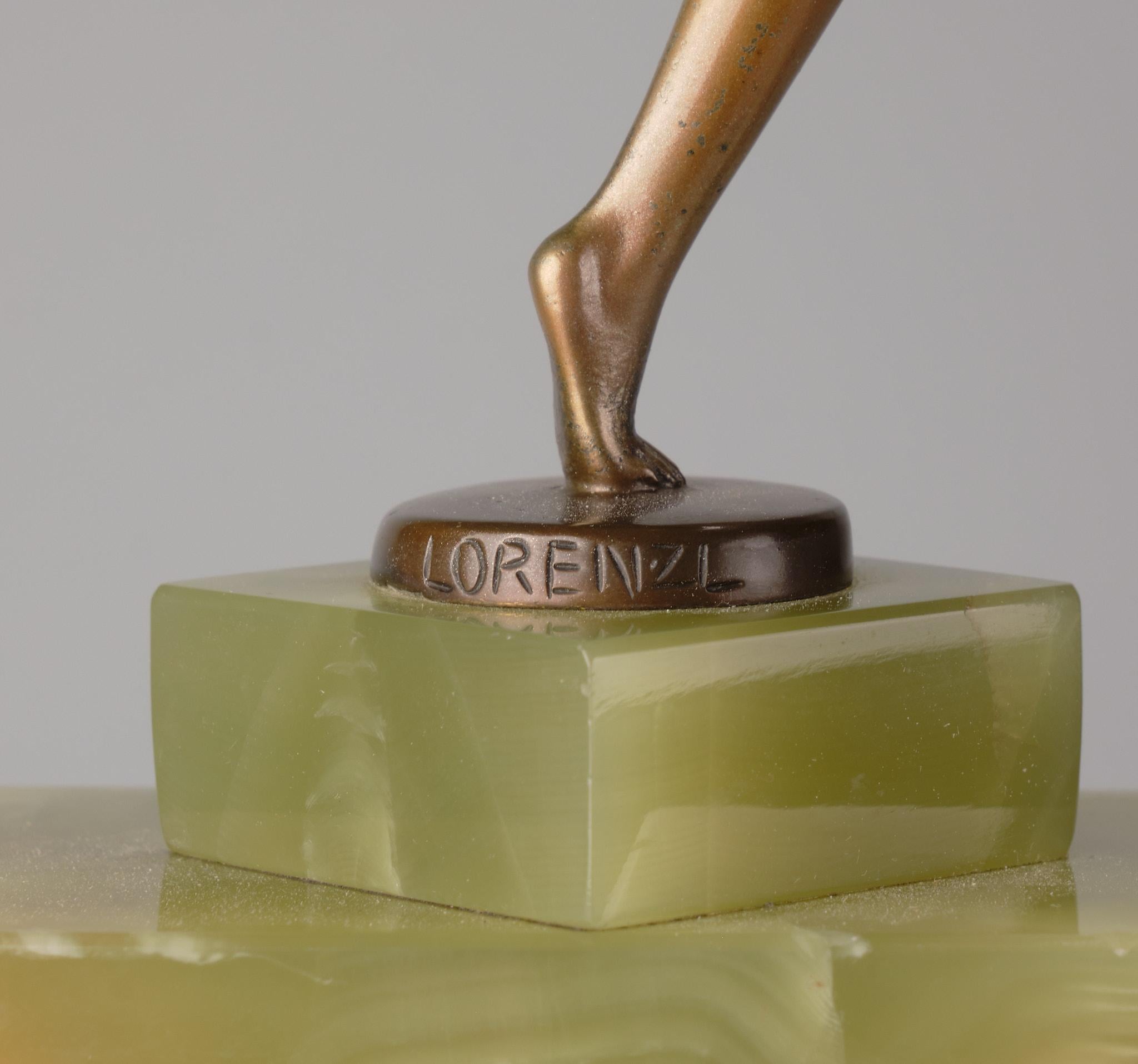 Bronze autrichien peint à froid du début du 20e siècle intitulé « La moisson » par J Lorenzl en vente 4