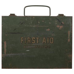 Early 20th c. Bell System C First Aid Kit, circa 1940s
