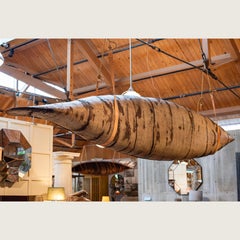 Canoa in corteccia di betulla dei primi anni del 20° secolo