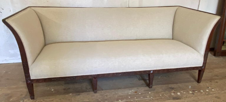 Early 20th C. Chippendale Style Sofa For Sale 6