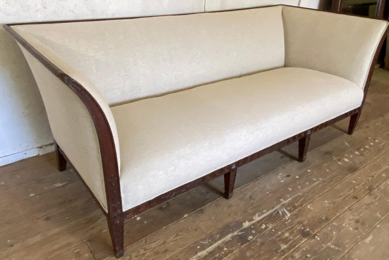 Early 20th C. Chippendale Style Sofa For Sale 3