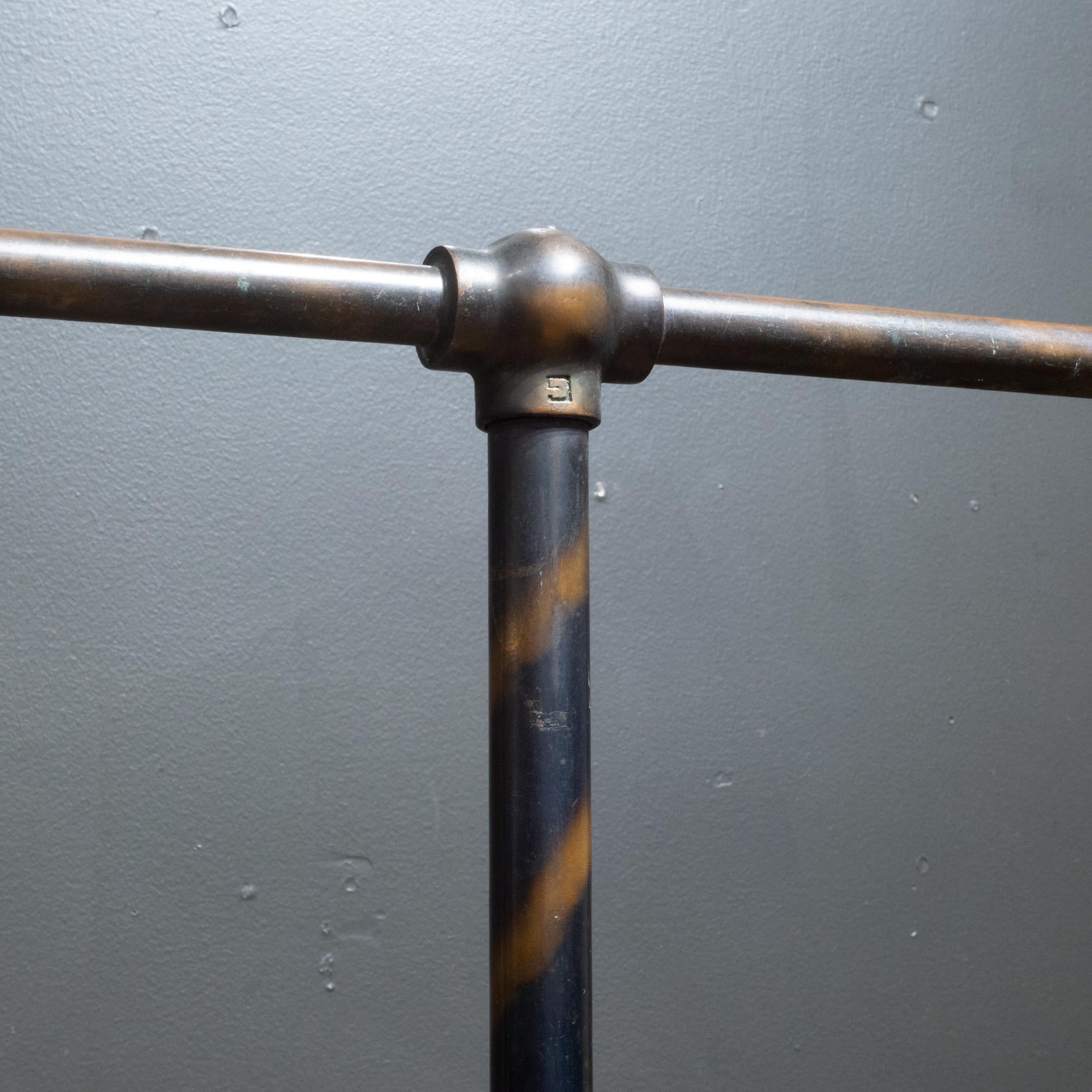 !Early 20th c. Coat/Garment Rolling Rack c.1910 In Good Condition In San Francisco, CA