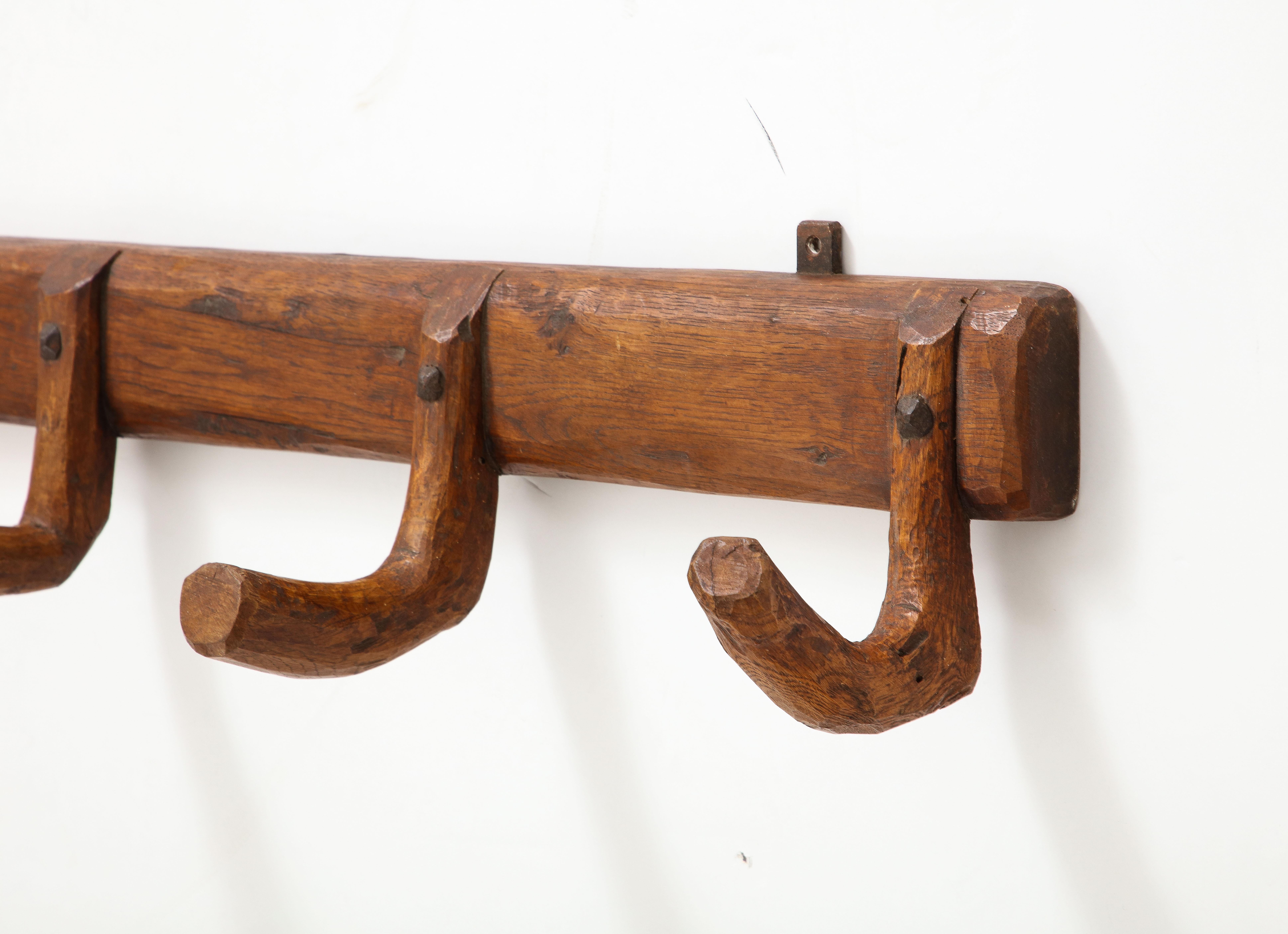 Early 20th C. Coat Rack from the Pyrenees Mountains, France For Sale 3
