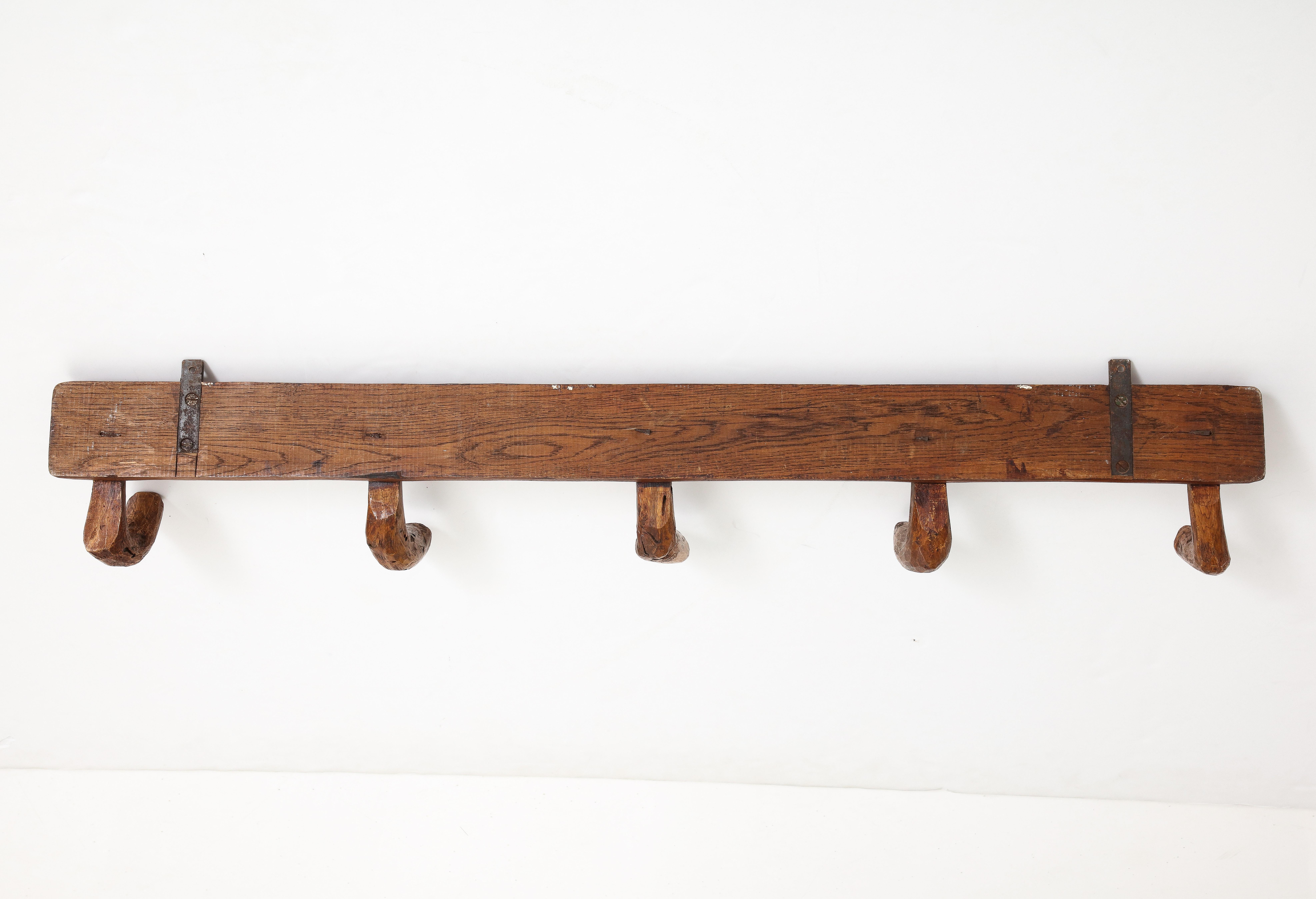 Early 20th C. Coat Rack from the Pyrenees Mountains, France For Sale 4