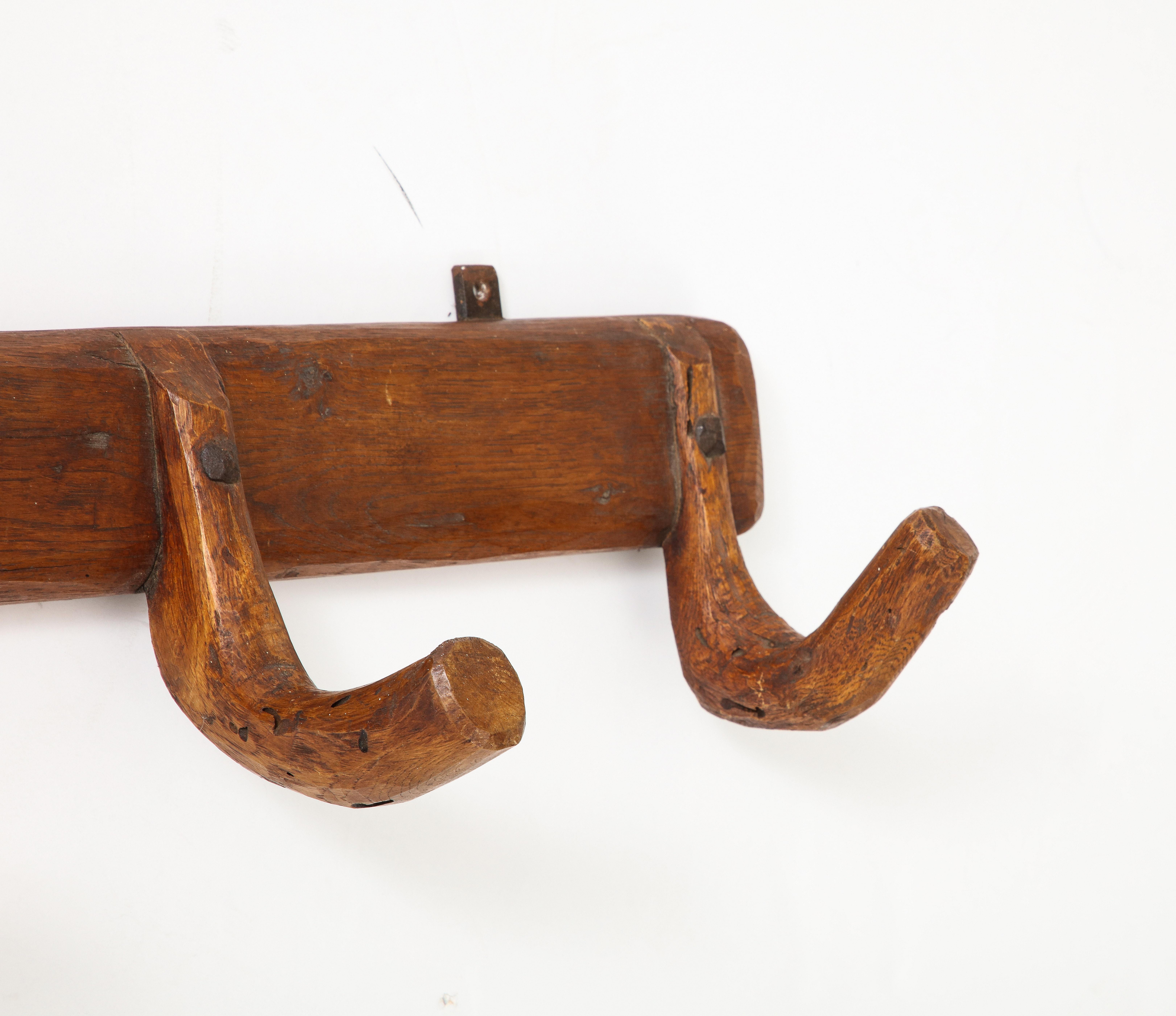 20th Century Early 20th C. Coat Rack from the Pyrenees Mountains, France For Sale