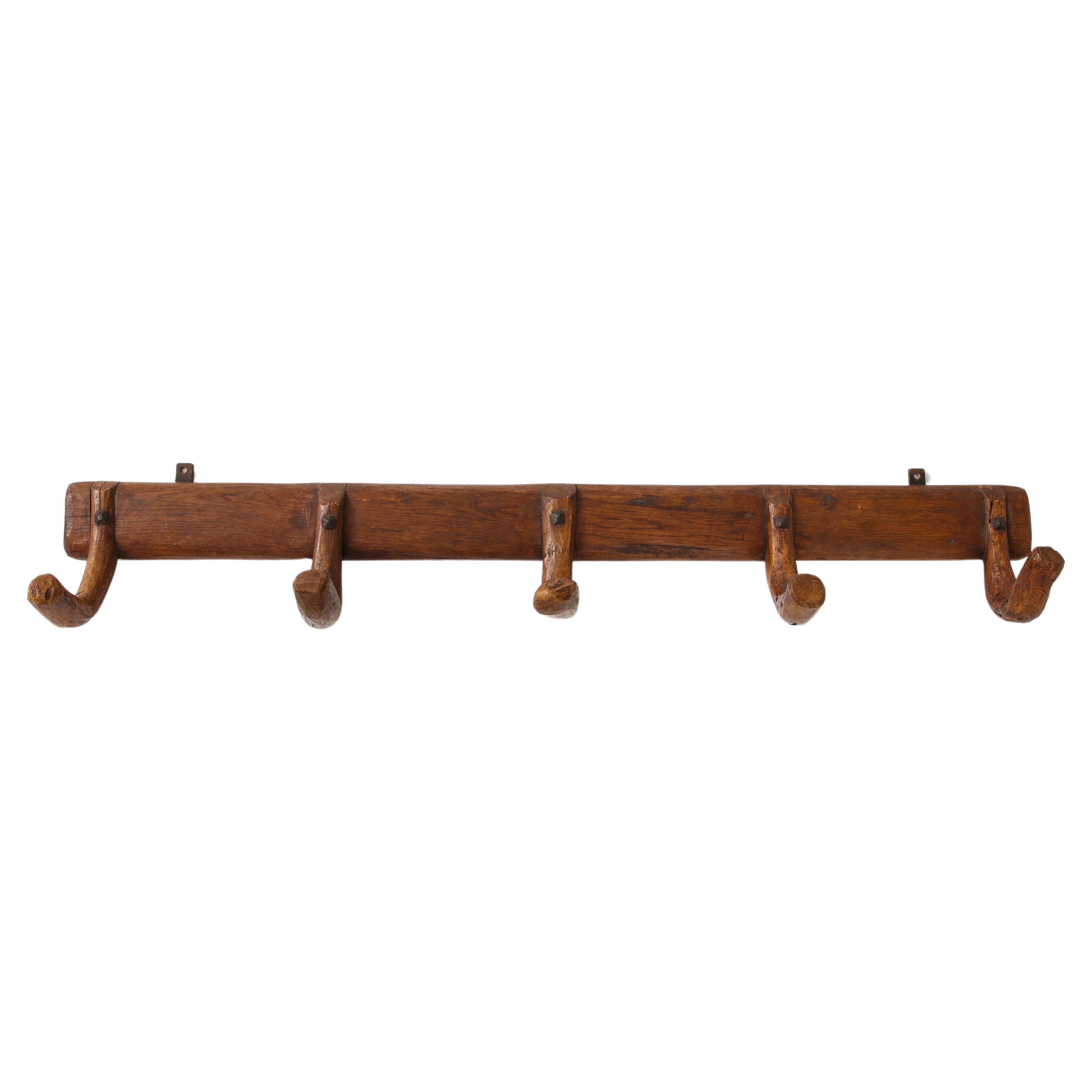 Early 20th C. Coat Rack from the Pyrenees Mountains, France For Sale