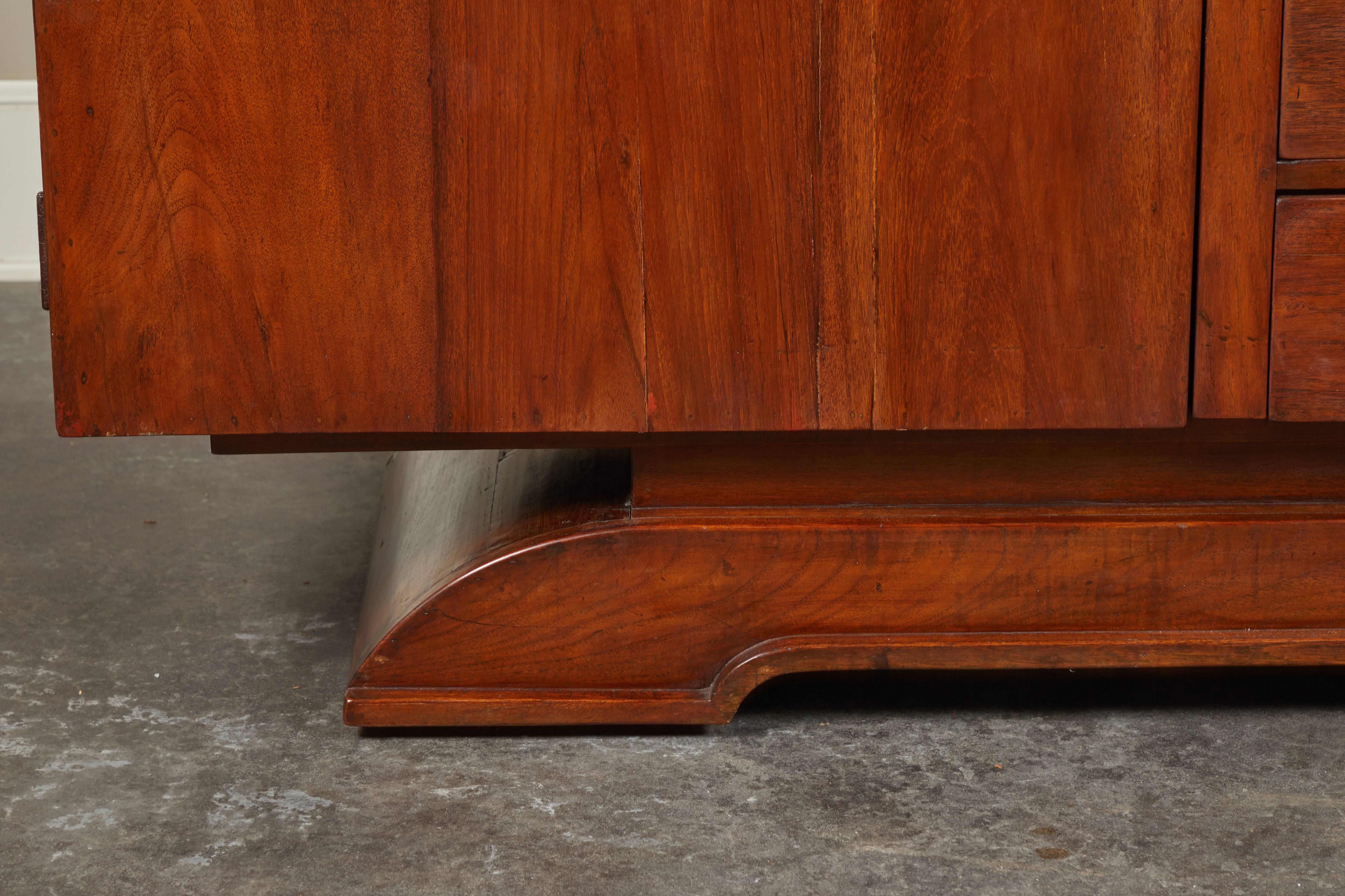 Early 20th Century Colonial Art Deco Rosewood Sideboard 2