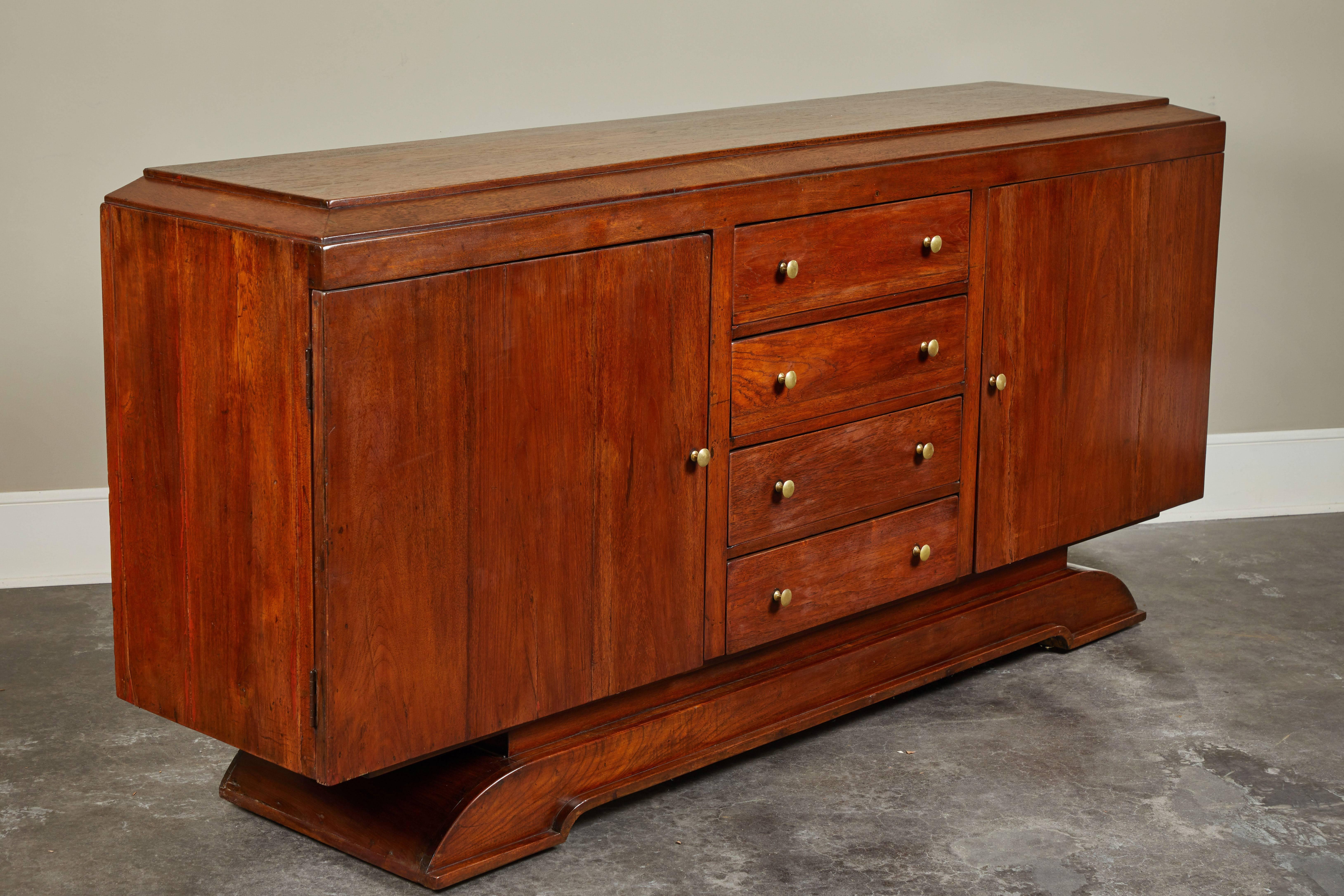 Early 20th Century Colonial Art Deco Rosewood Sideboard 3