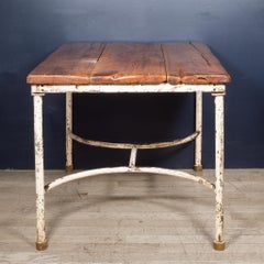 Early 20th Century Dairy Farm Work Table, circa 1900-1940