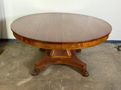 Early 20th C. Davenport Pedestal Table