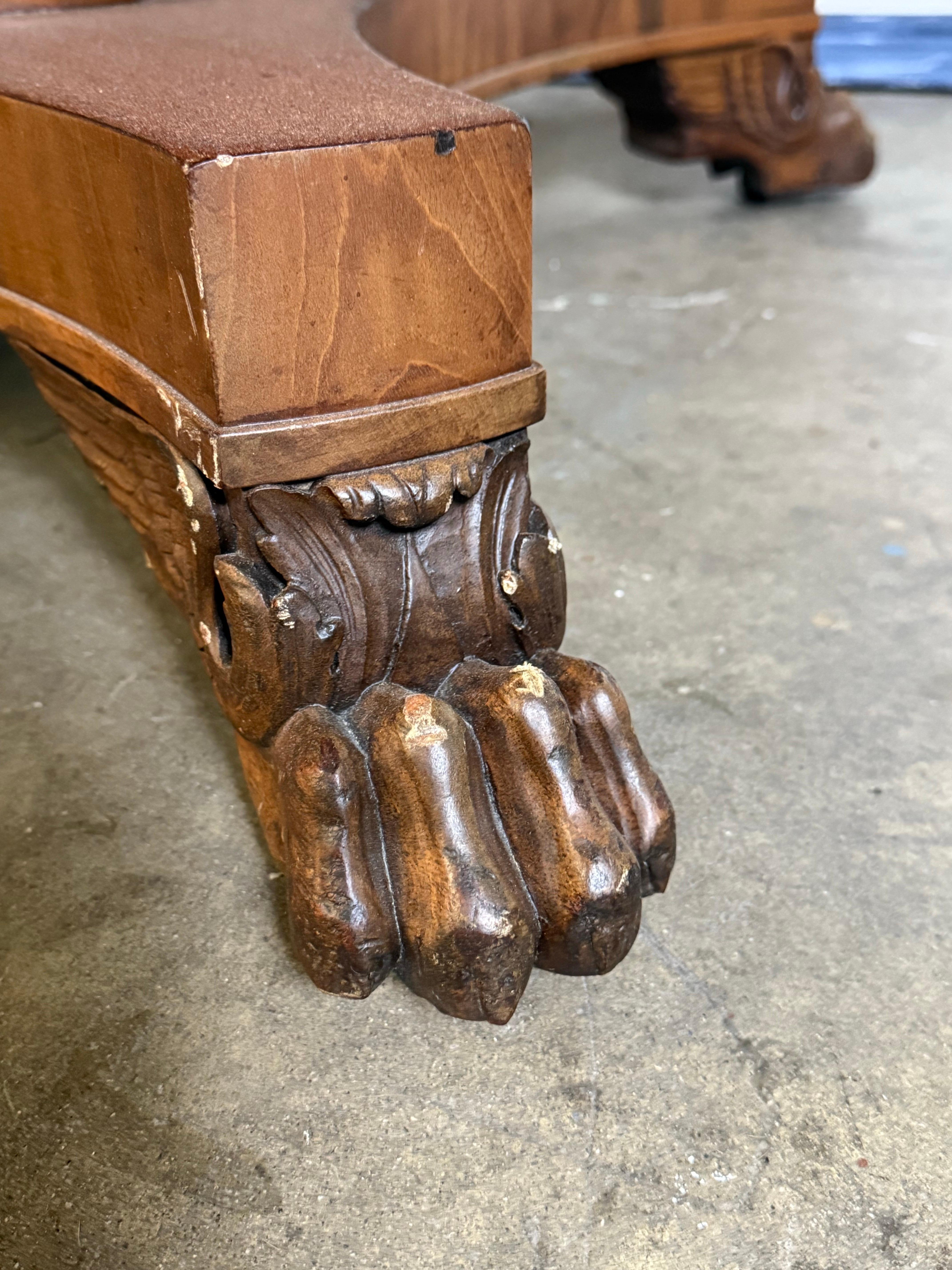 Early 20th C. Davenport Pedestal Table For Sale 3