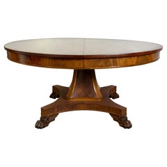 Early 20th C. Davenport Pedestal Table