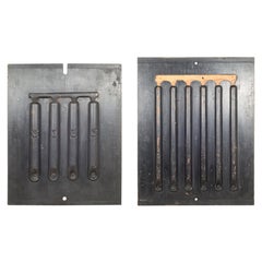 Early 20th C Double Sided Wooden Foundry Molds C 1900-Price Per Piece