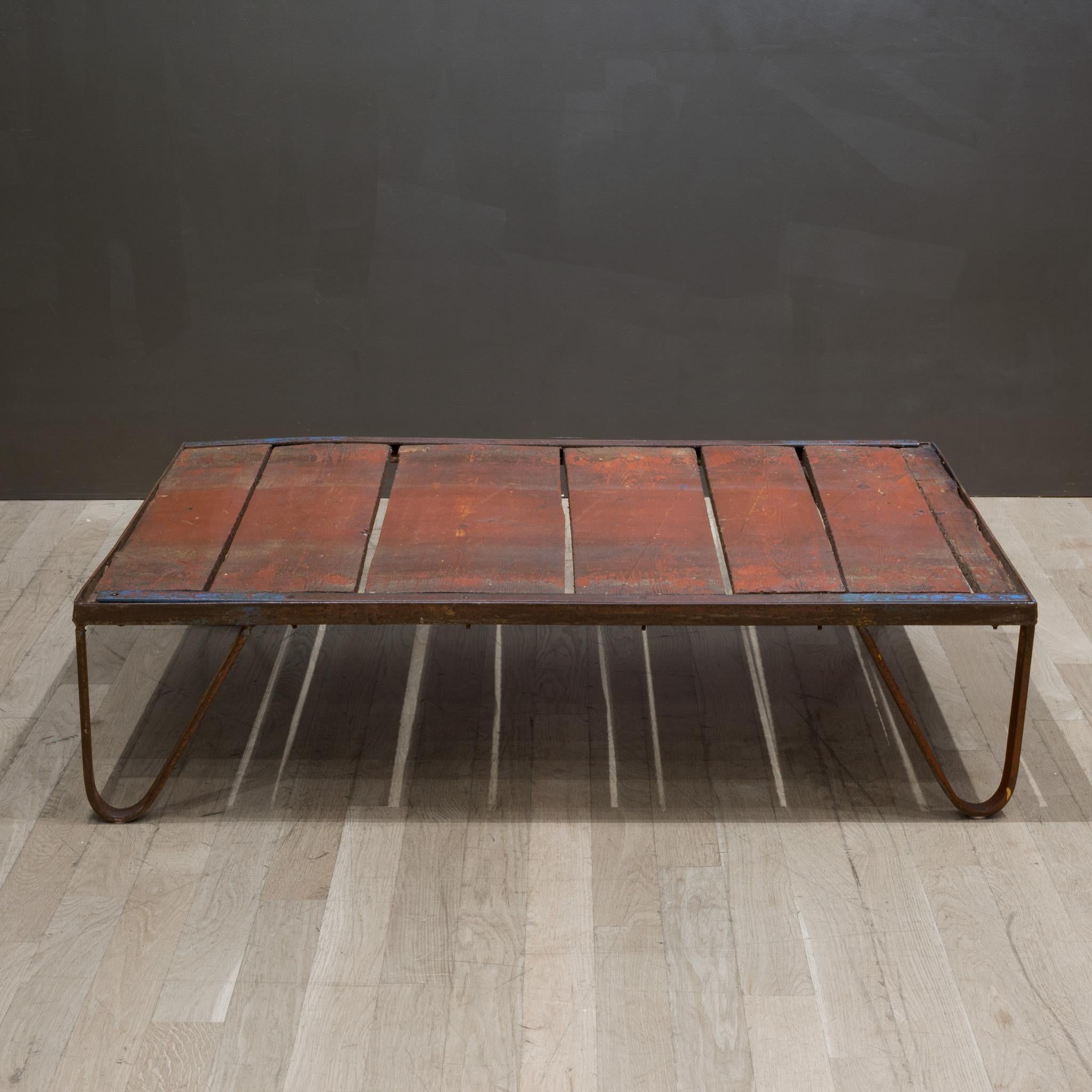 Rustic Early 20th c. Dutch Pallet Coffee Table, c.1940 For Sale