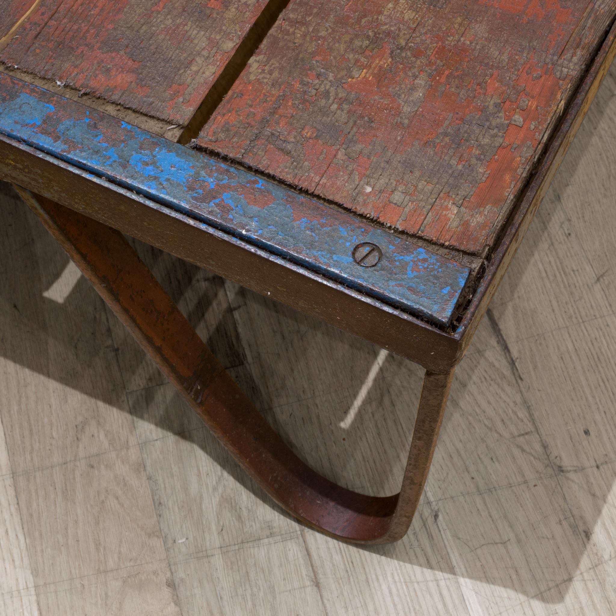Early 20th c. Dutch Pallet Coffee Table, c.1940 For Sale 2