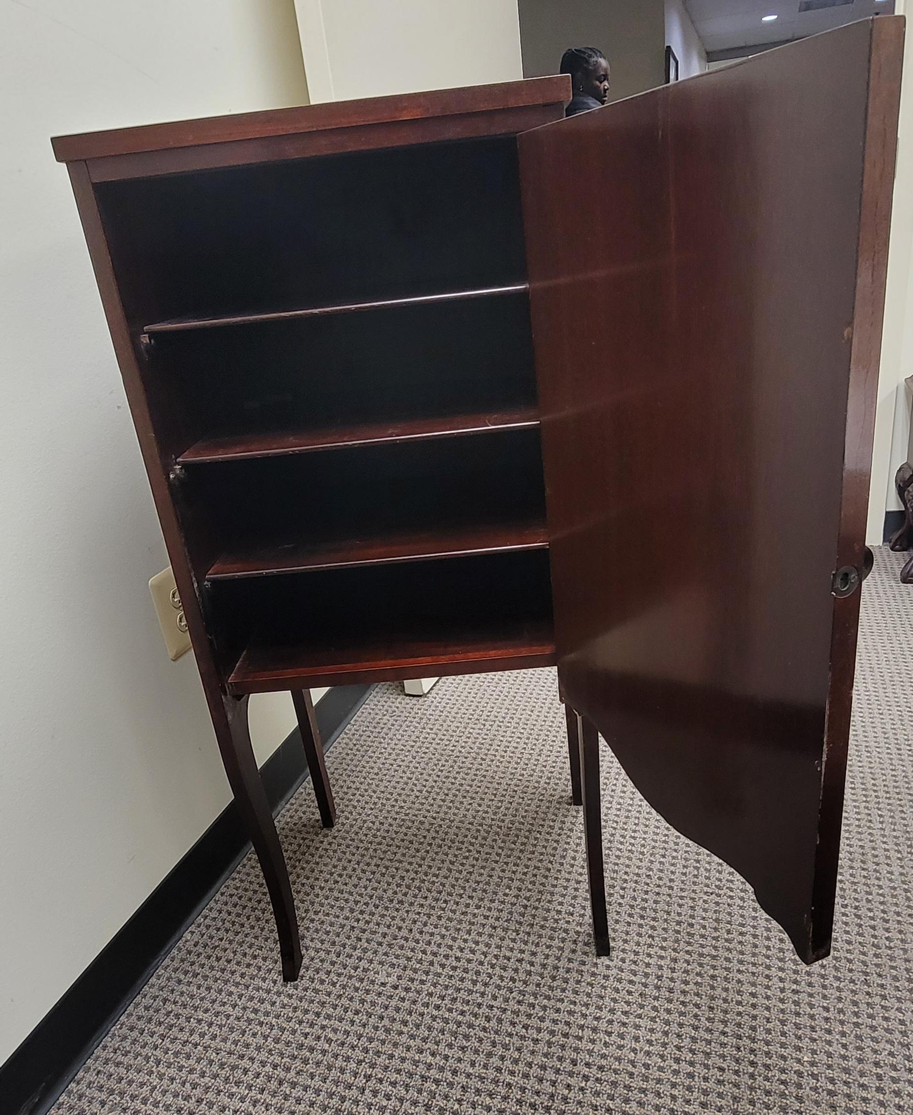 vintage music cabinet